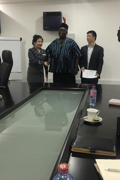 Meeting with Minister of Railways